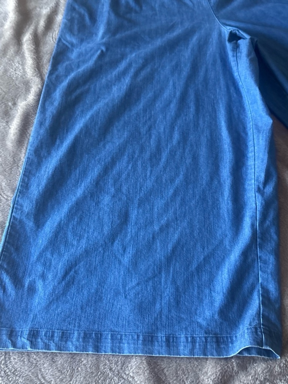 Blue Women's thin Straight wide leg.
